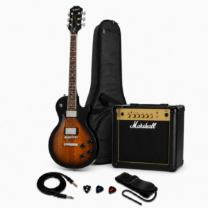 LES PAUL TRIBUTE VINTAGE SUNBURST – MARSHALL 15W