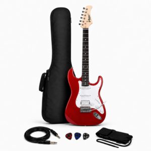 GUITARRA ELÉCTRICA STRATO RED WINE