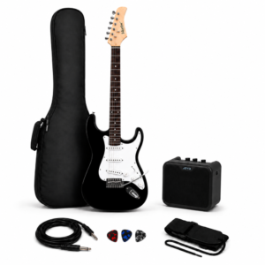 PACK ELECTRICO STRATO BLACK – AMPLIFICADOR 10W