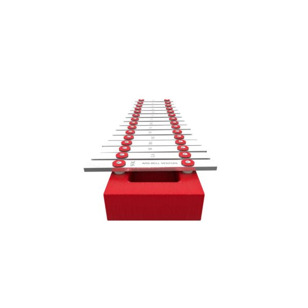 XILOFONO 2/8 ROJO MÁS FUNDA