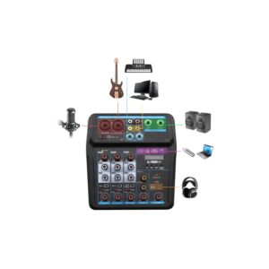 Mini Mixer Interface 4 Canales PZ-U4