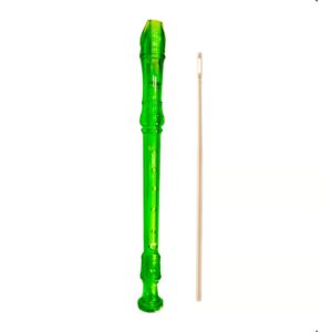 FLAUTA DULCE SOPRANO TRANS GREEN