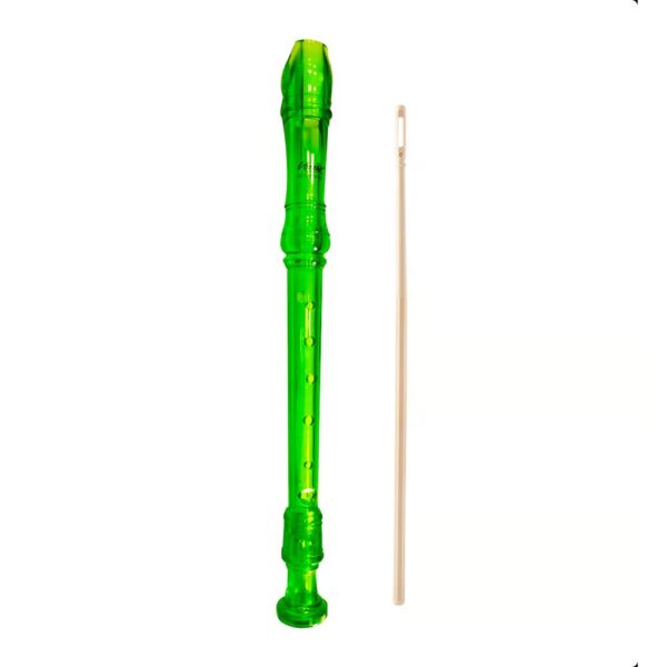 FLAUTA DULCE SOPRANO TRANS GREEN